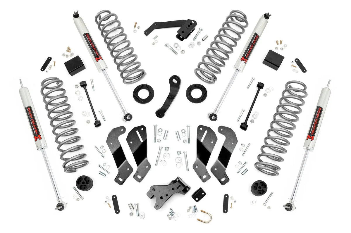 3.5 Inch Lift Kit | M1 | Jeep Wrangler Unlimited 2WD/4WD (2007-2018) by Rough Country