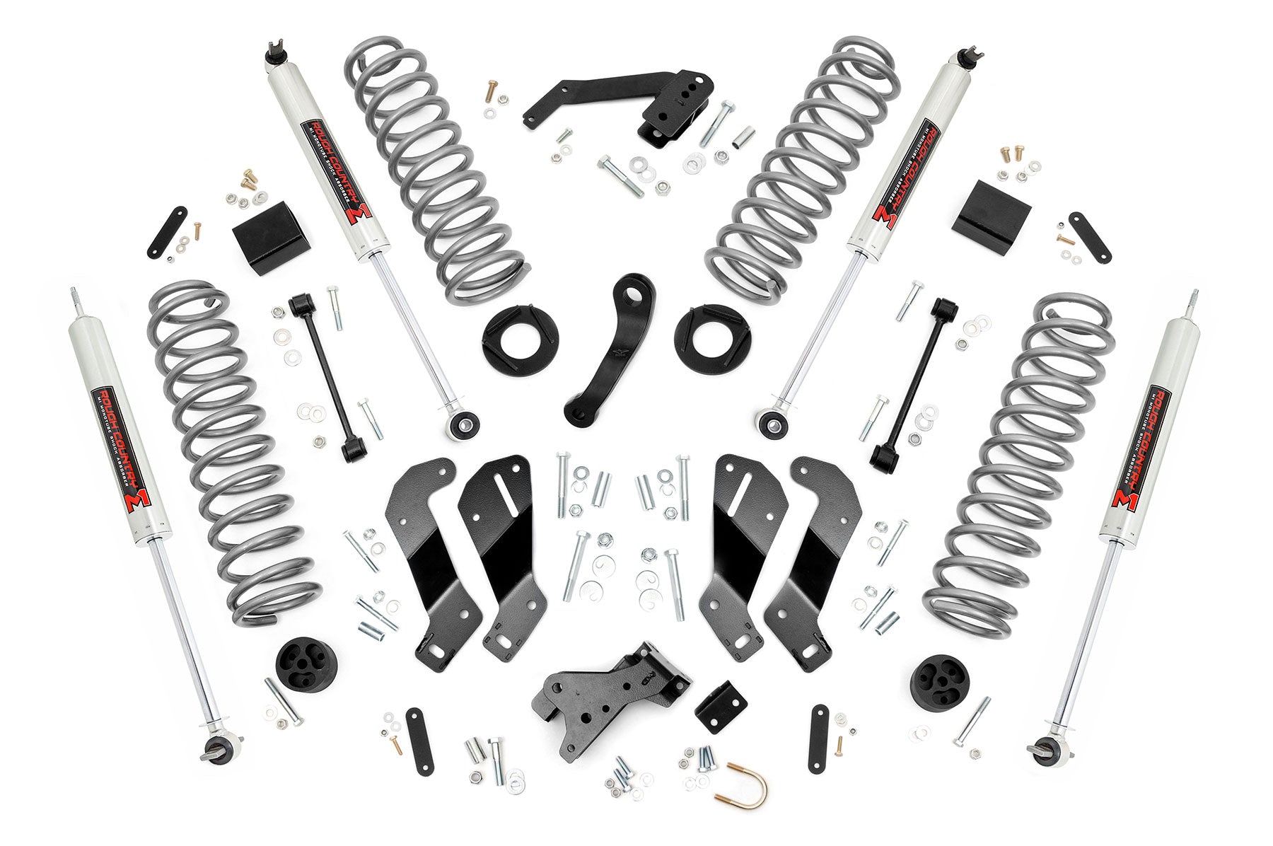 3.5 Inch Lift Kit | M1 | Jeep Wrangler Unlimited 2WD/4WD (2007-2018) by Rough Country