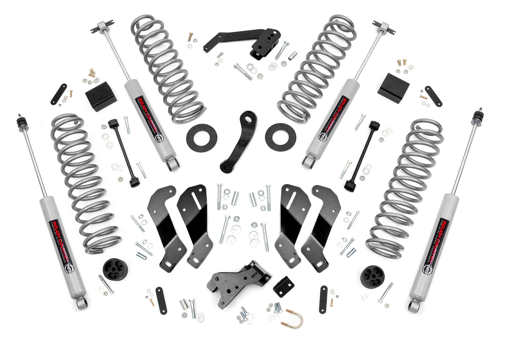 3.5 Inch Lift Kit | Jeep Wrangler JK 4WD (2007-2018) by Rough Country