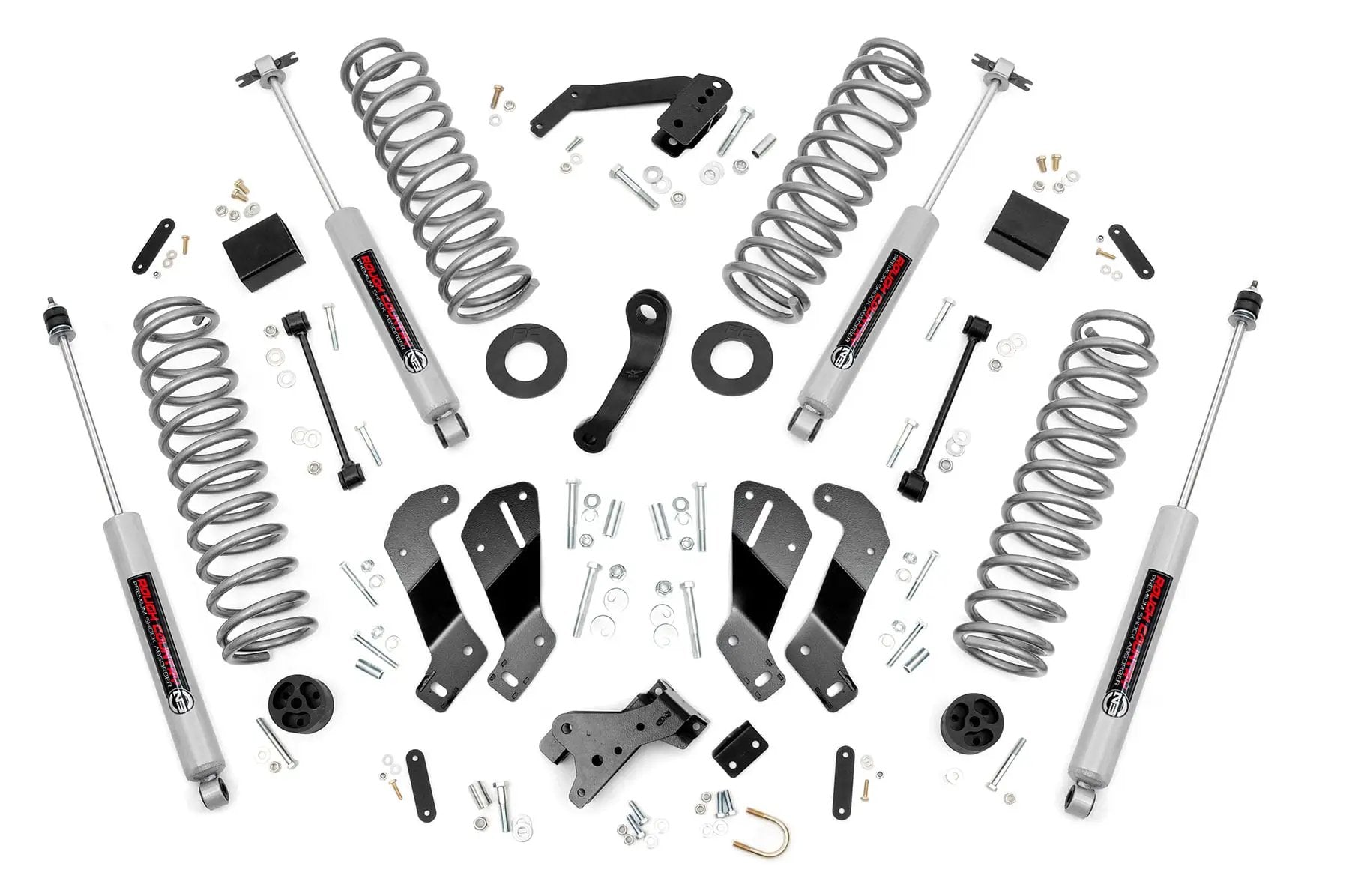 3.5 Inch Lift Kit | Jeep Wrangler Unlimited 2WD/4WD (2007-2018) by Rough Country