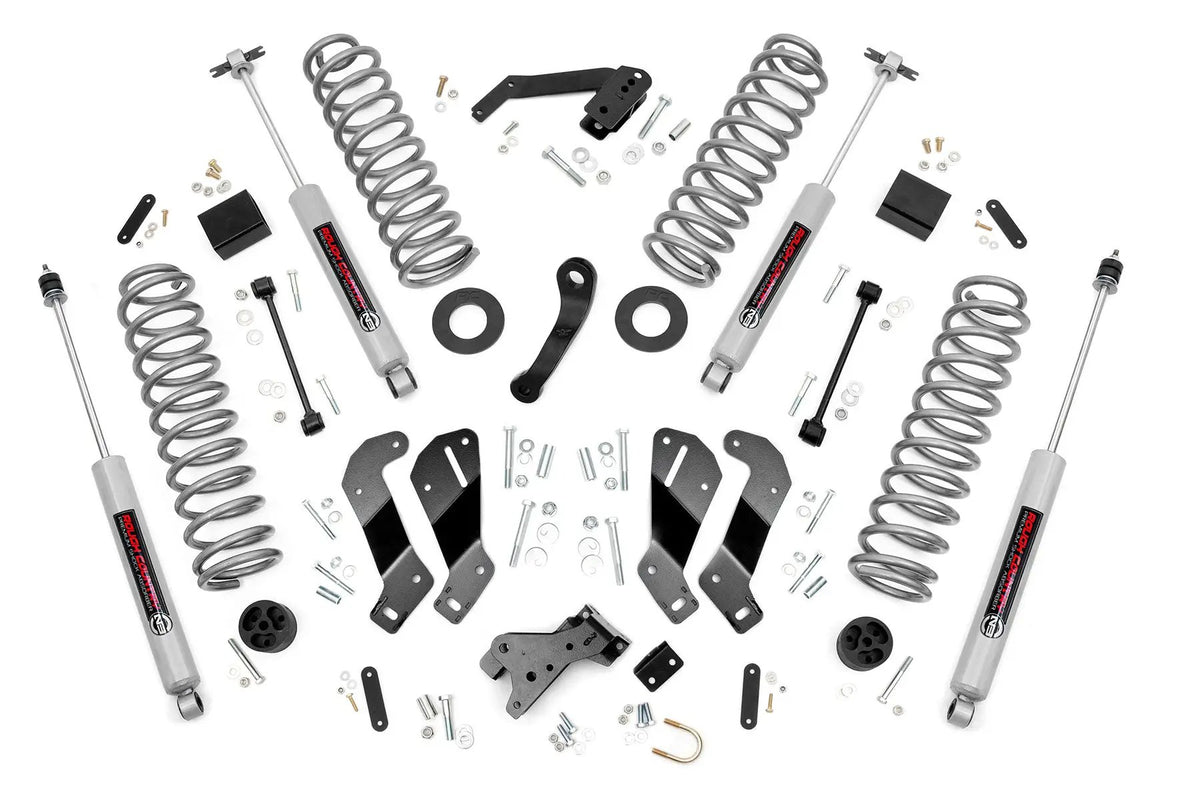3.5 Inch Lift Kit | Jeep Wrangler Unlimited 2WD/4WD (2007-2018) by Rough Country