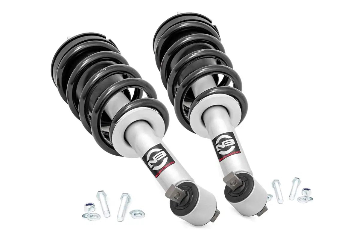N3 Leveling Struts | 2 Inch | Loaded Strut | Chevy/GMC 1500 (14-18 & Classic) by Rough Country