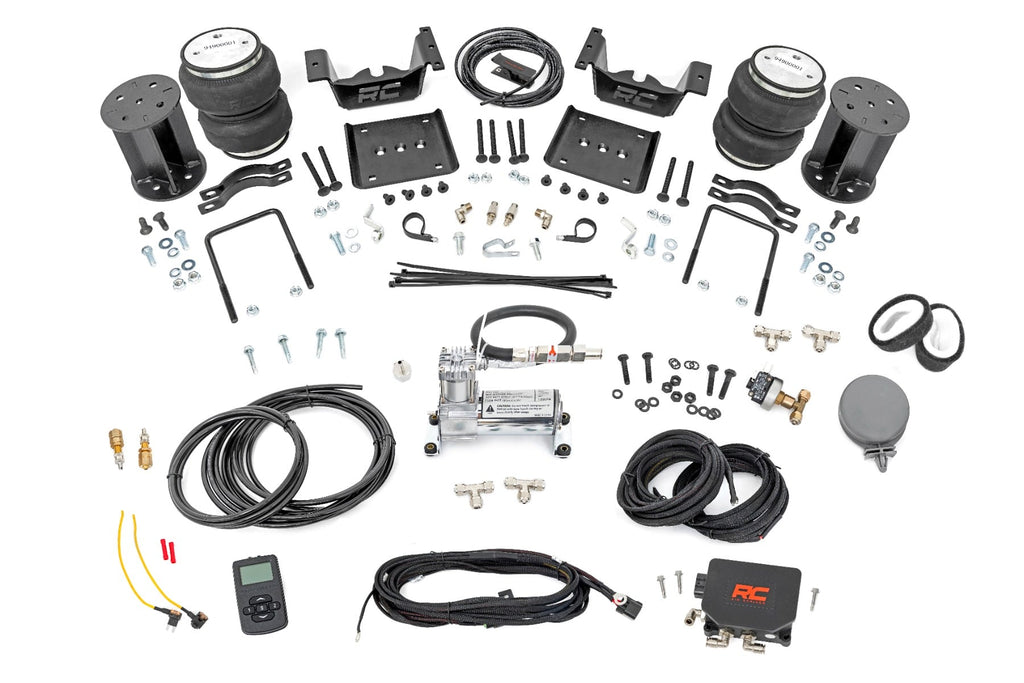 Air Spring Kit w/compressor | Wireless Controller | 6-7.5 Inch Lift Kit | Chevy/GMC 1500 (07-18) by Rough Country