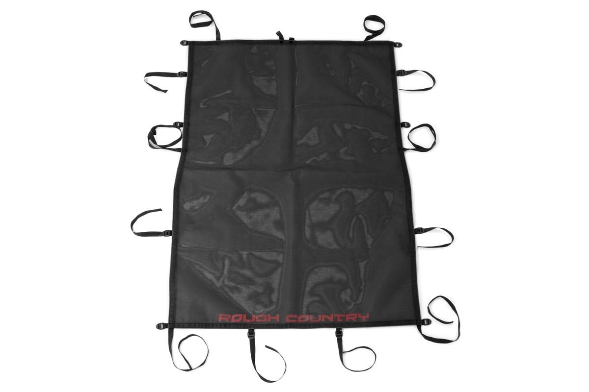 Mesh Bikini Top Plus | Black | Jeep Wrangler Unlimited 2WD/4WD (2007-2018) by Rough Country
