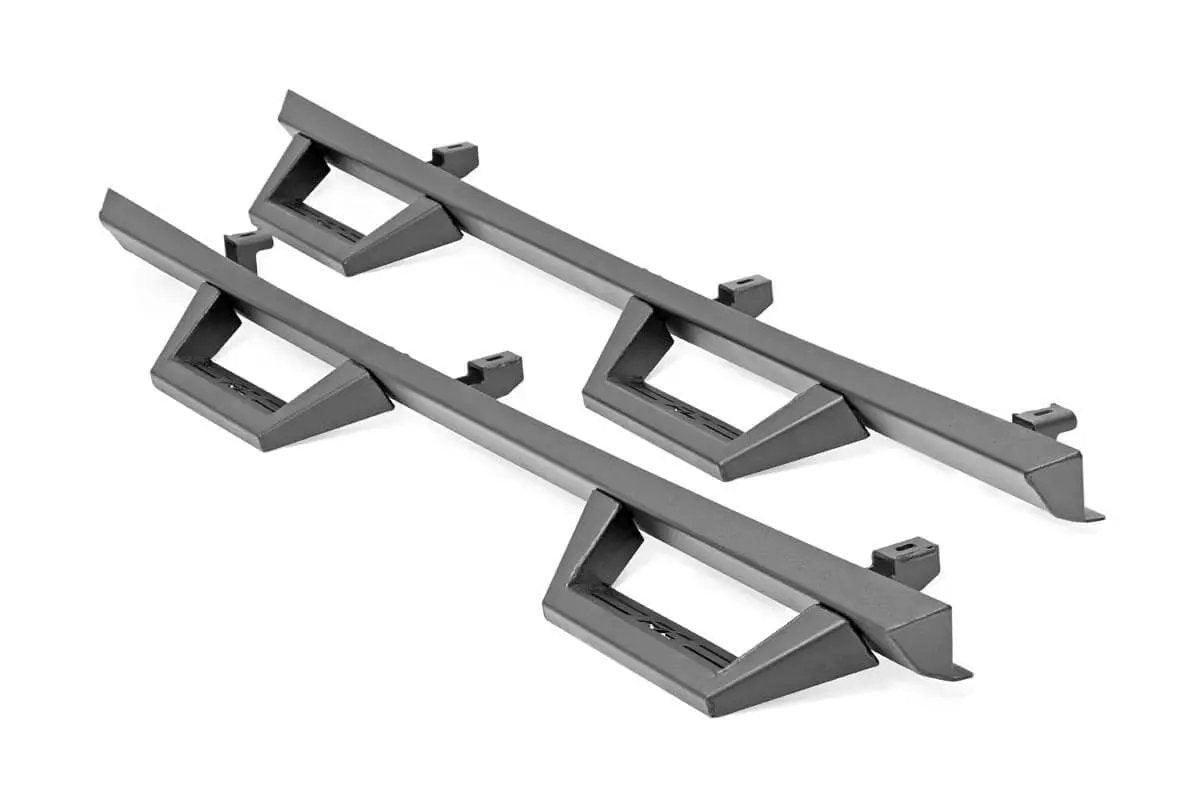 Contoured Drop Steps | 4 Door | Jeep Wrangler Unlimited 2WD/4WD (2007-2018) by Rough Country
