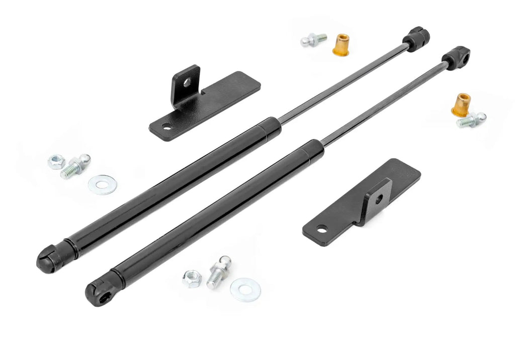 Hood Struts | Hydraulic | Jeep Wrangler JK/Wrangler Unlimited (2007-2018) by Rough Country