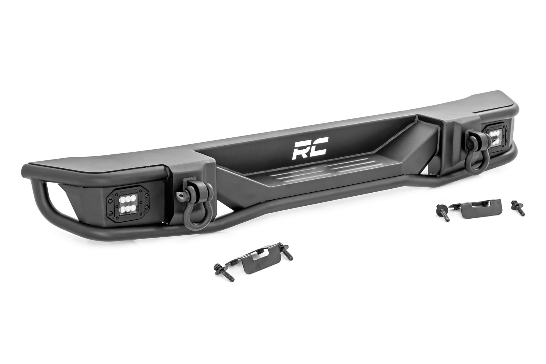 Rear Bumper | Tubular | Jeep Wrangler JK/Wrangler Unlimited (2007-2018) by Rough Country
