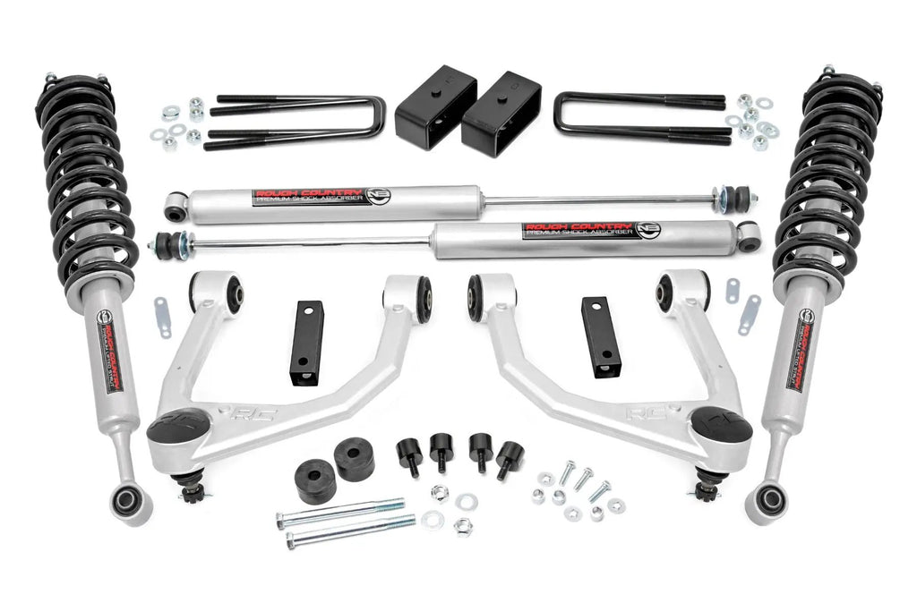 3.5 Inch Lift Kit | N3 Struts | Toyota Tundra 2WD/4WD (2007-2021) by Rough Country