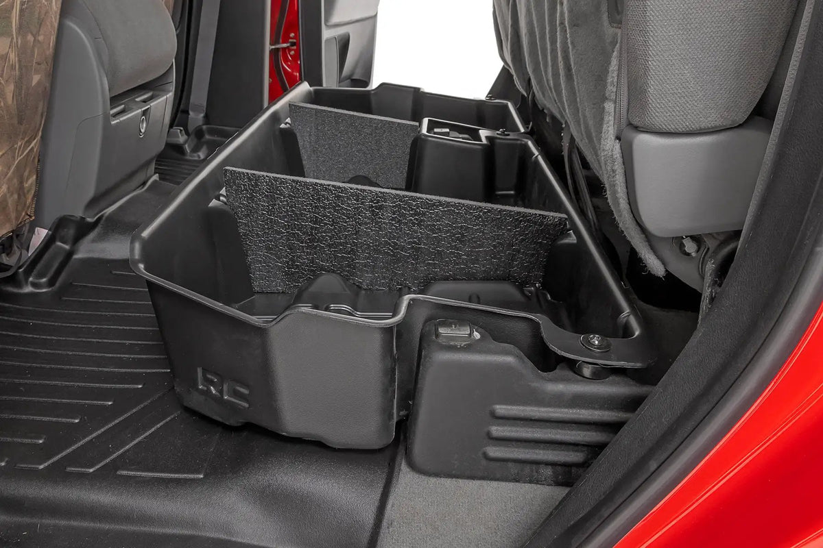 Under Seat Storage | Double Cab | Toyota Tundra 2WD/4WD (2007-2021) by Rough Country