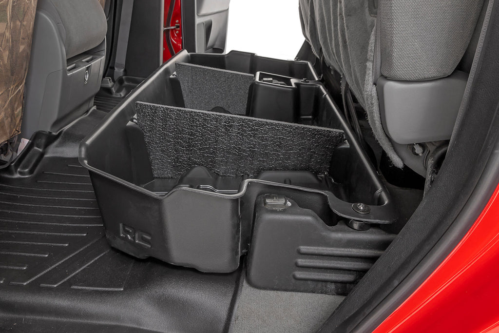 Under Seat Storage | Double Cab | Toyota Tundra 2WD/4WD (2007-2021) by Rough Country