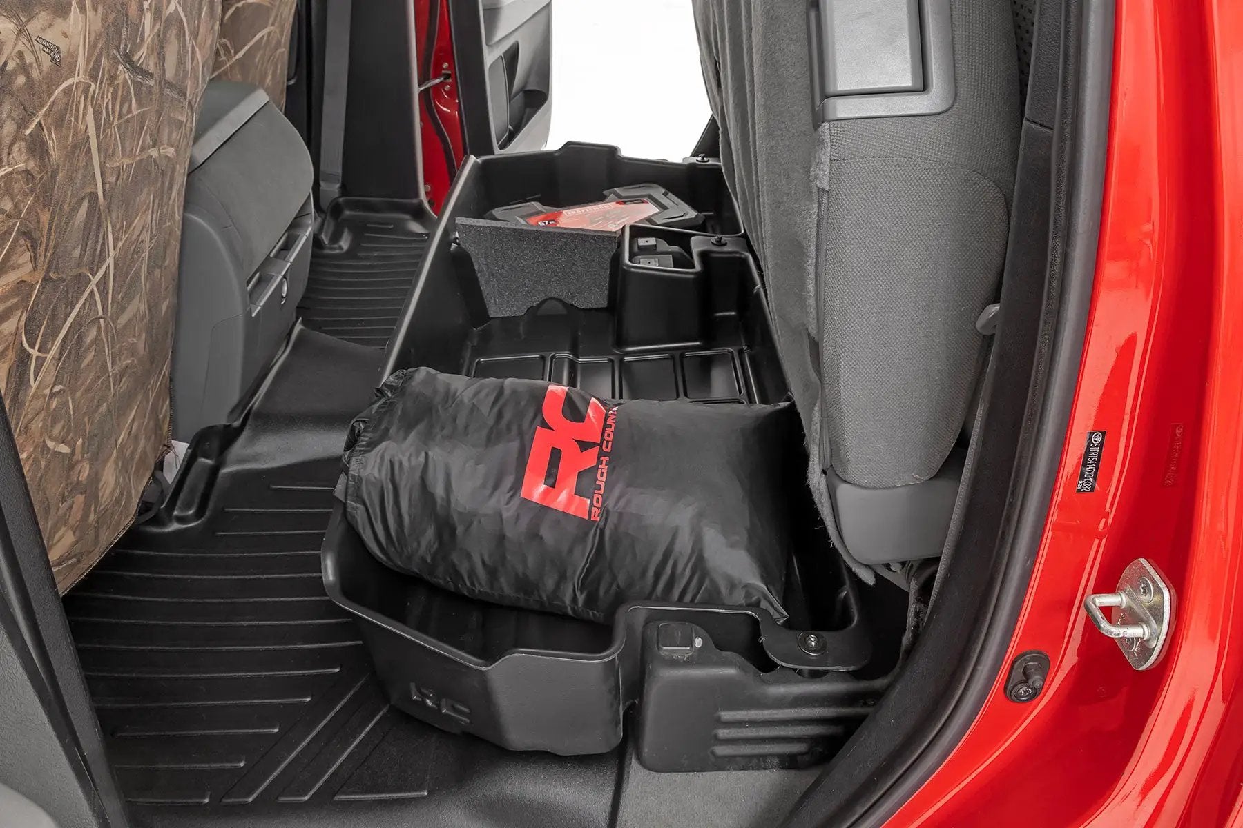 Under Seat Storage | Double Cab | Toyota Tundra 2WD/4WD (2007-2021) by Rough Country