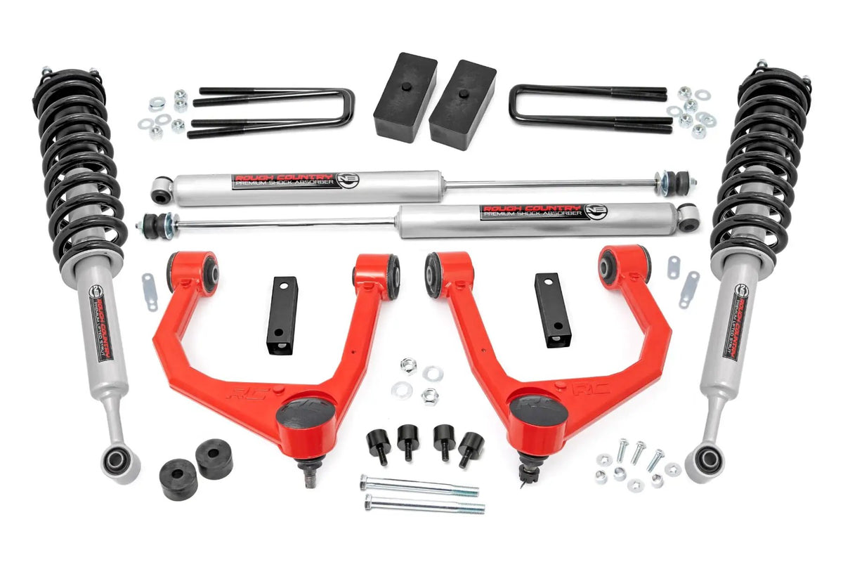 3.5 Inch Lift Kit | N3 Struts | Toyota Tundra 2WD/4WD (2007-2021) by Rough Country