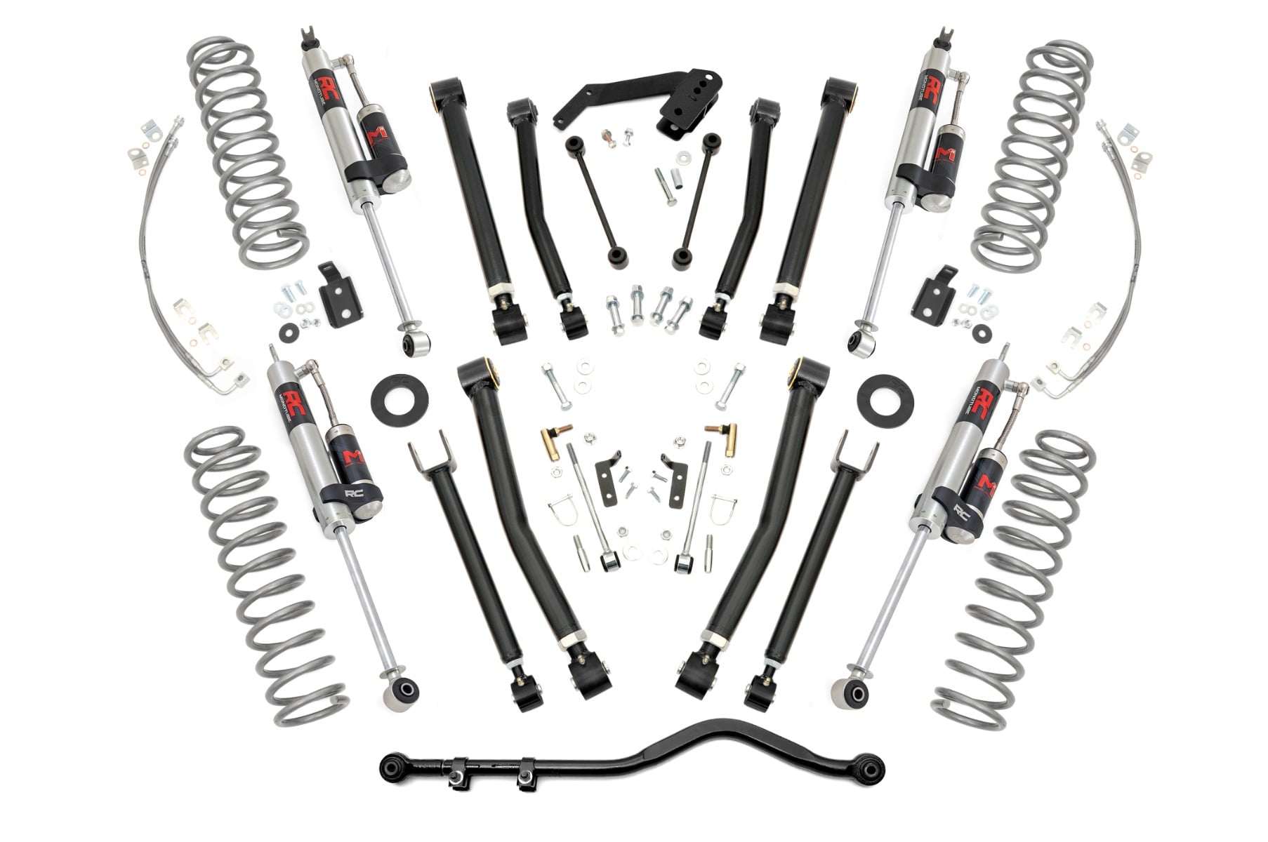 4 Inch Lift Kit | X-Series | M1R | Jeep Wrangler Unlimited 2WD/4WD (07-18) by Rough Country