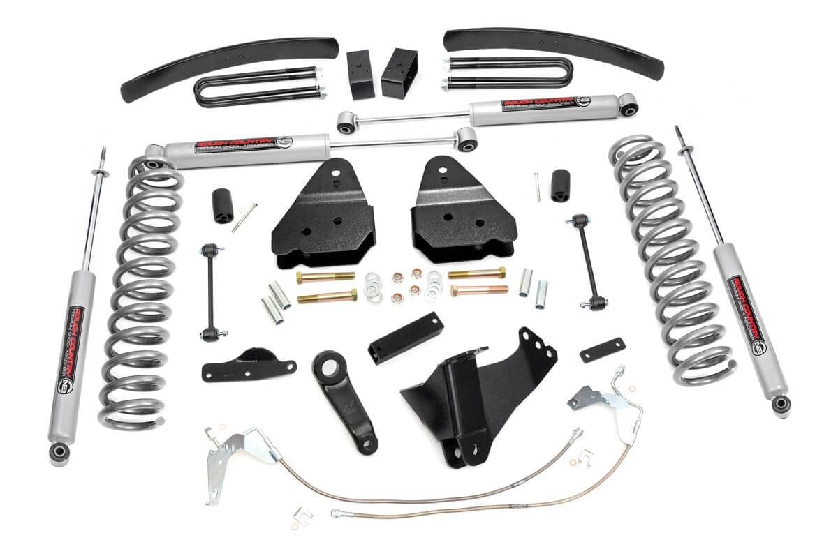 6 Inch Lift Kit | Gas | Ford F-250/F-350 Super Duty 4WD (2008-2010) by Rough Country