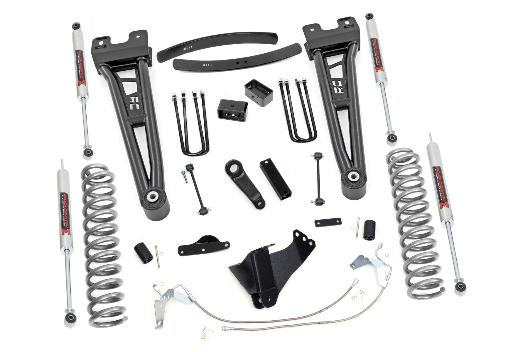 6 Inch Lift Kit | Gas | Radius Arm | M1 | Ford F-250/F-350 Super Duty (08-10) by Rough Country