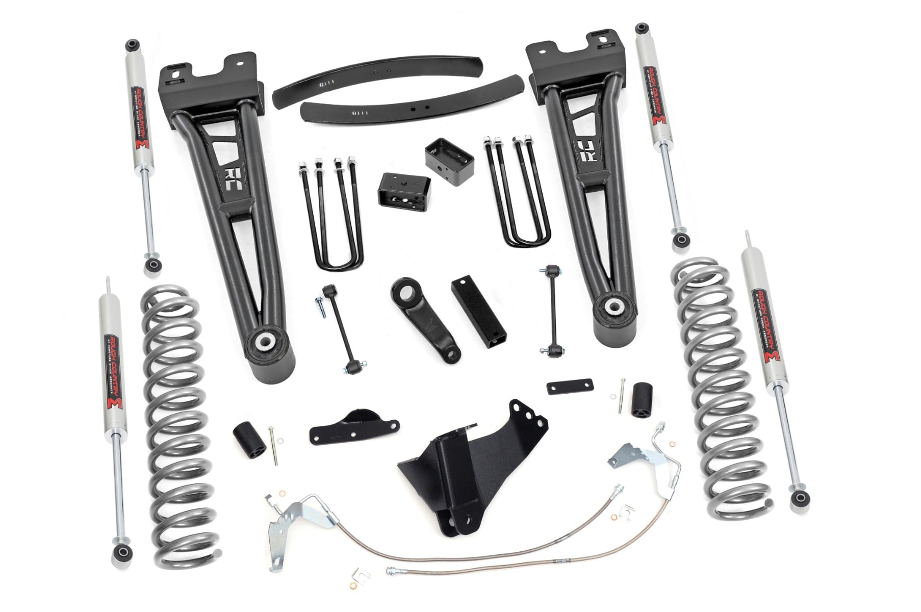 6 Inch Lift Kit | Gas | Radius Arm | M1 | Ford F-250/F-350 Super Duty (08-10) by Rough Country