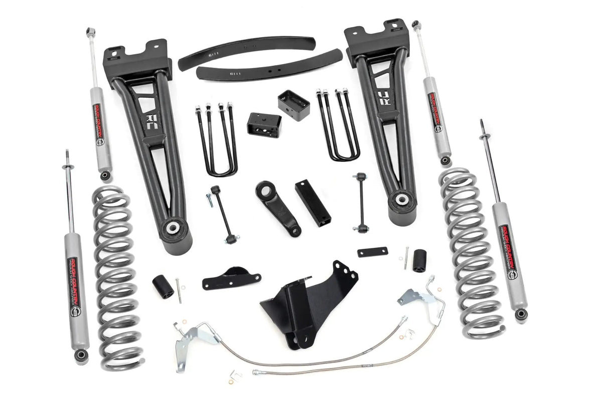 6 Inch Lift Kit | Gas | Radius Arm | Ford F-250/F-350 Super Duty 4WD (08-10) by Rough Country