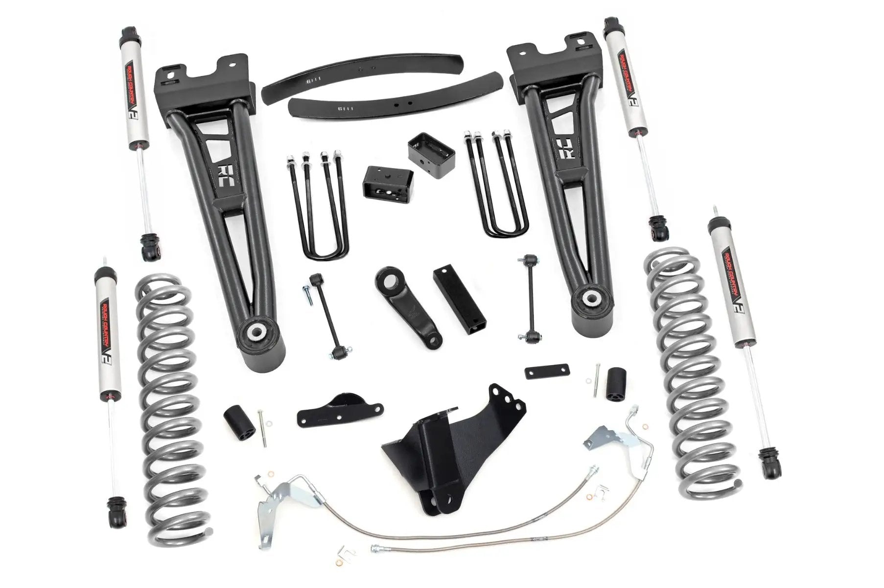 6 Inch Lift Kit | Gas | Radius Arm | V2 | Ford F-250/F-350 Super Duty (08-10) by Rough Country