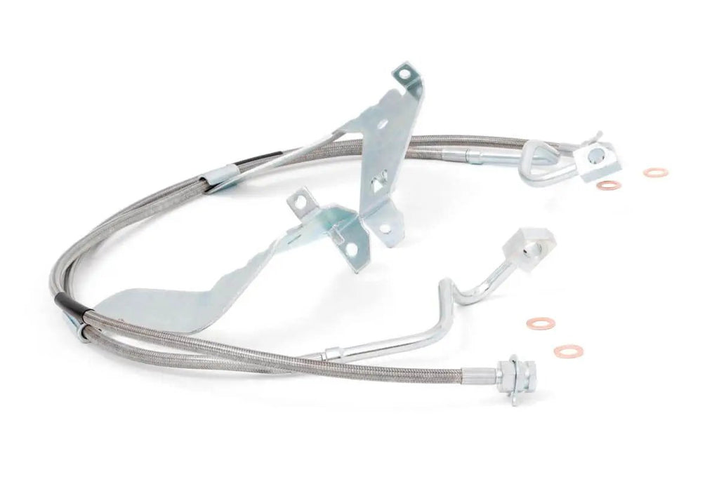 Brake Lines | Stainless | FR | 4-6 Inch Lift | Ford F-250/F-350 Super Duty (08-16) by Rough Country