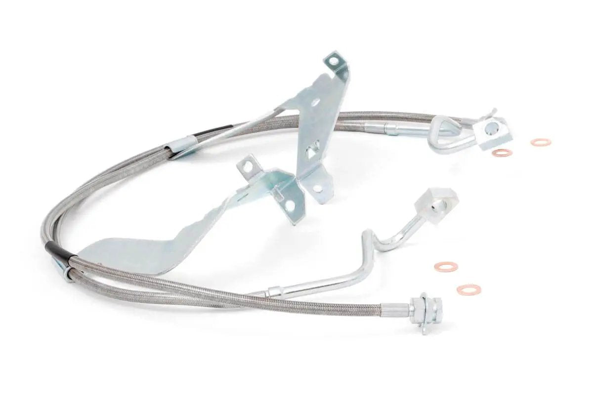 Brake Lines | Stainless | FR | 4-6 Inch Lift | Ford F-250/F-350 Super Duty (08-16) by Rough Country
