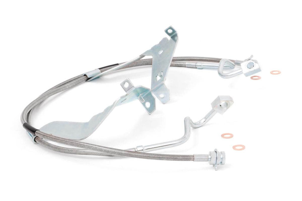 Brake Lines | Stainless | FR | 4-6 Inch Lift | Ford F-250/F-350 Super Duty (08-16) by Rough Country