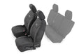 Seat Covers | Front | Jeep Wrangler Unlimited 4WD (2013-2018) by Rough Country
