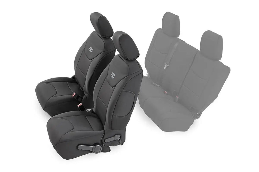 Seat Covers | Front | Jeep Wrangler Unlimited 4WD (2013-2018) by Rough Country