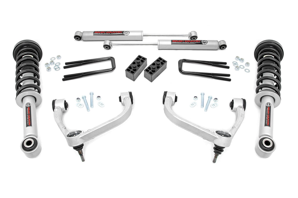 3 Inch Lift Kit | N3 Struts | Ford F-150 4WD (2009-2013) by Rough Country