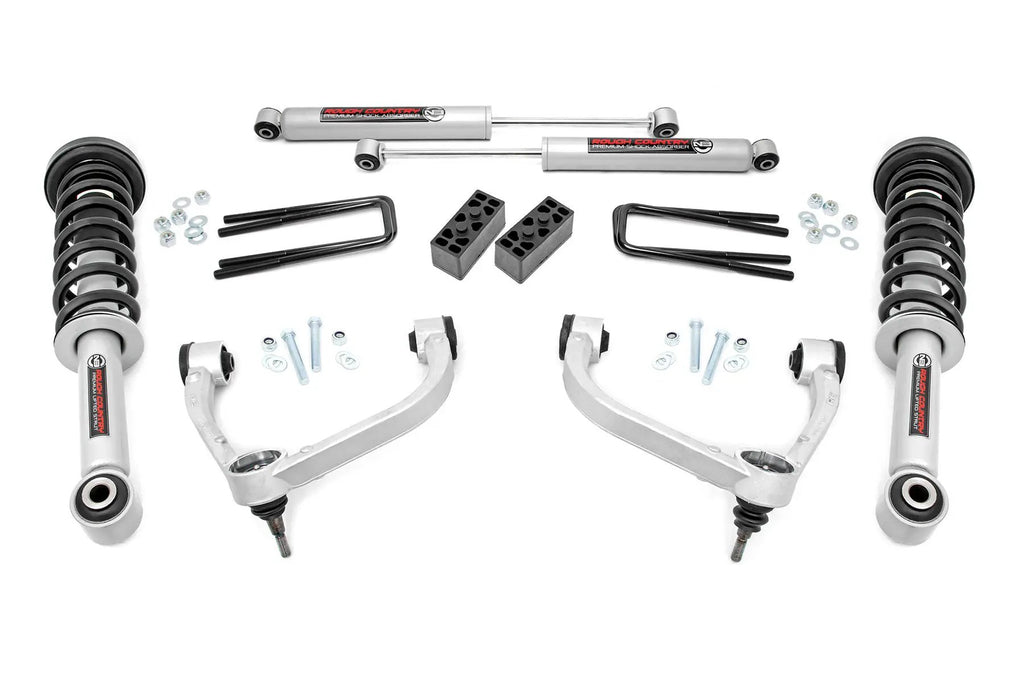 3 Inch Lift Kit | N3 Struts | Ford F-150 4WD (2009-2013) by Rough Country