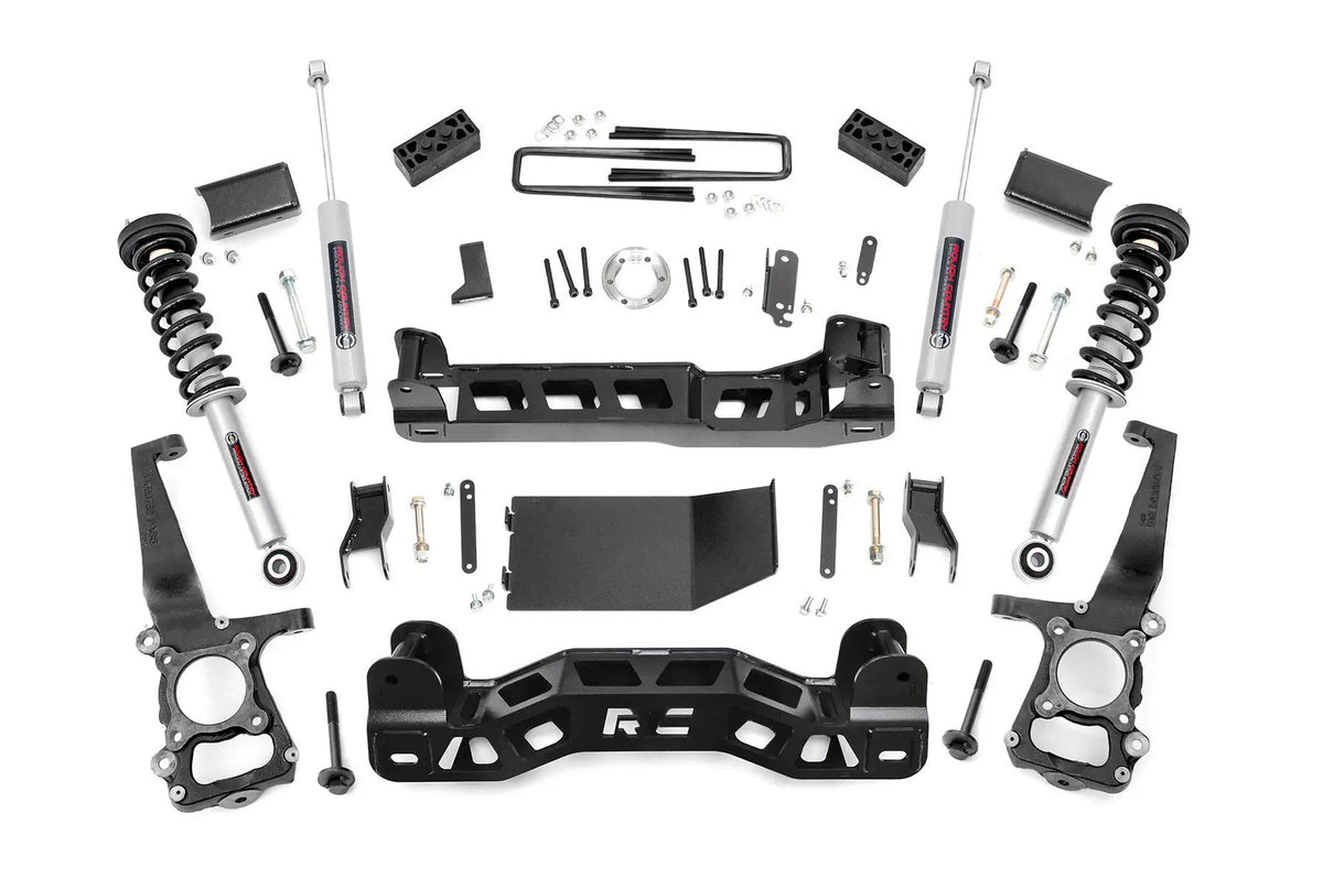 4 Inch Lift Kit | N3 Struts | Ford F-150 4WD (2014) by Rough Country