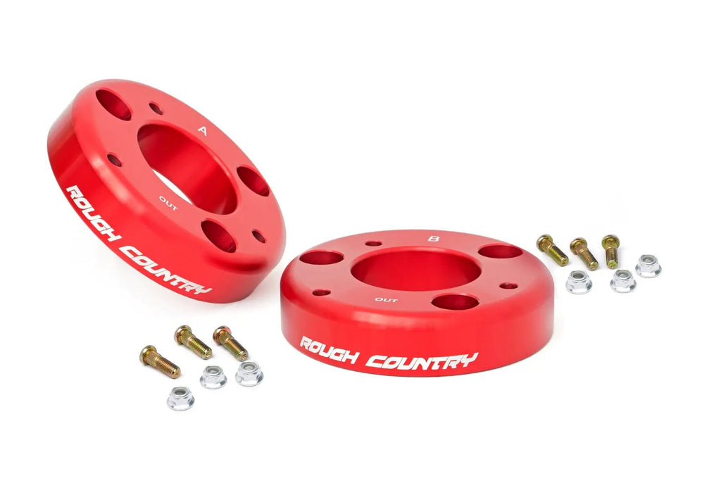 2 Inch Leveling Kit | Red | Ford F-150 2WD/4WD (2009-2013) by Rough Country