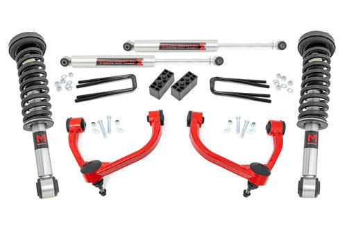 3 Inch Lift Kit | M1 Struts | Ford F-150 4WD (2009-2013) by Rough Country