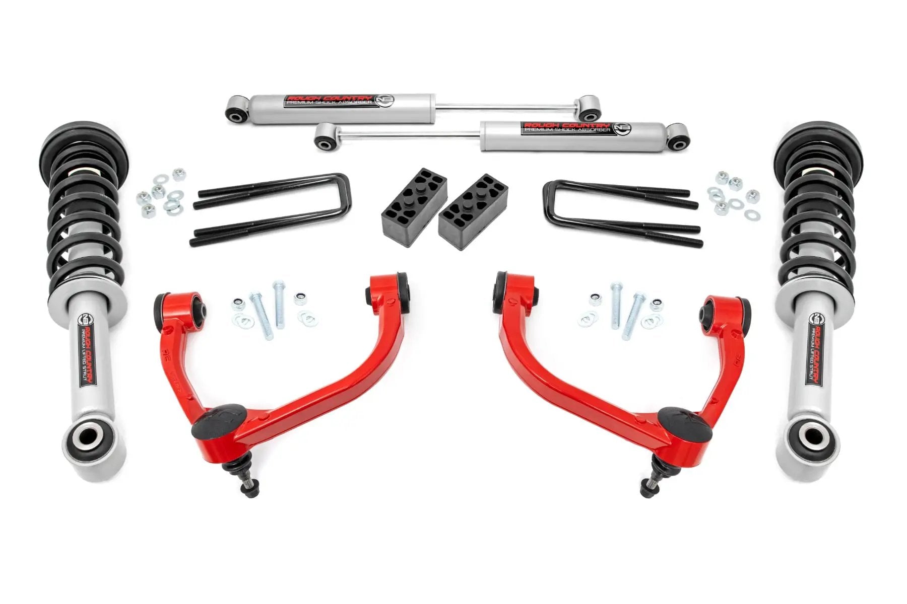 3 Inch Lift Kit | N3 Struts | Ford F-150 4WD (2009-2013) by Rough Country