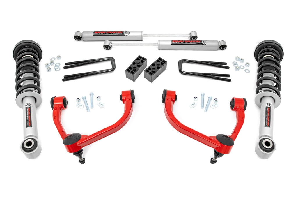 3 Inch Lift Kit | N3 Struts | Ford F-150 4WD (2009-2013) by Rough Country