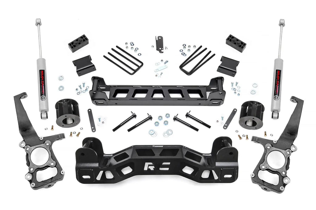 4 Inch Lift Kit | Ford F-150 2WD (2011-2014) by Rough Country
