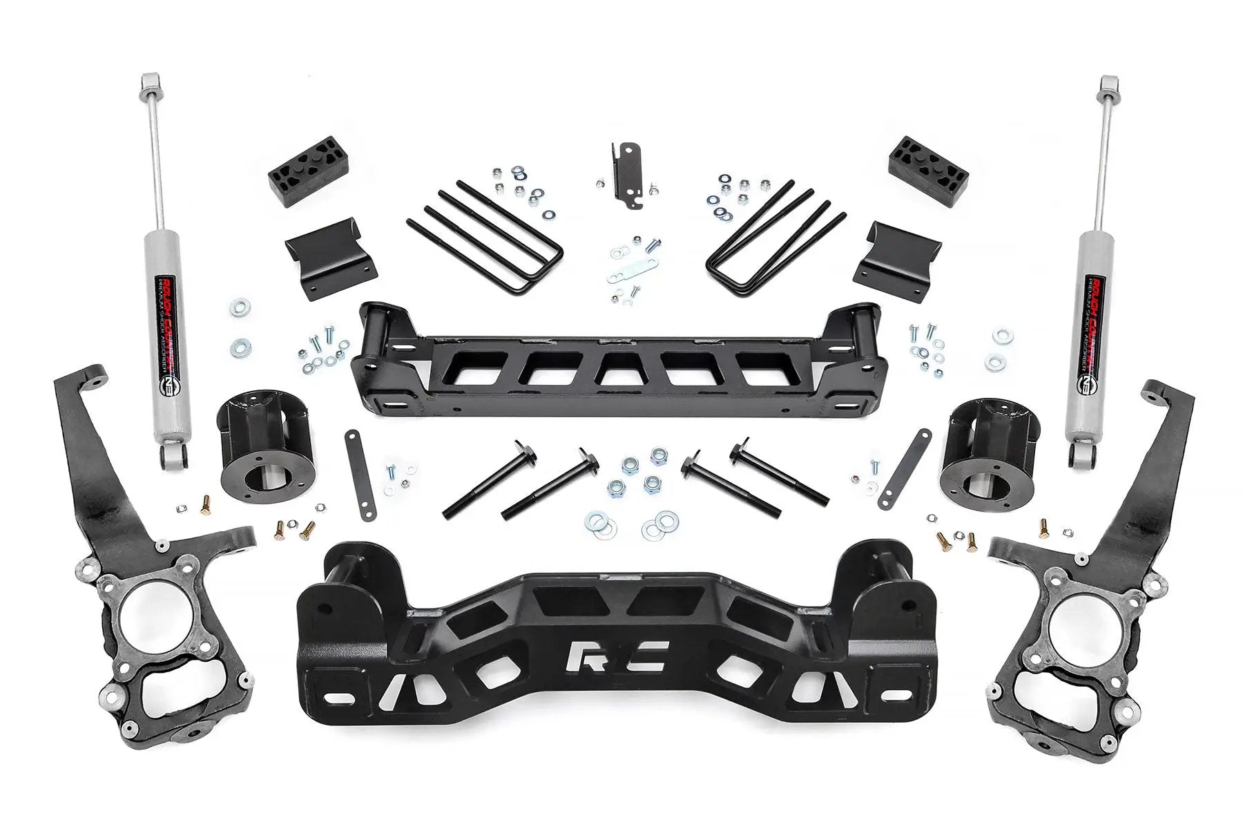 4 Inch Lift Kit | Ford F-150 2WD (2011-2014) by Rough Country