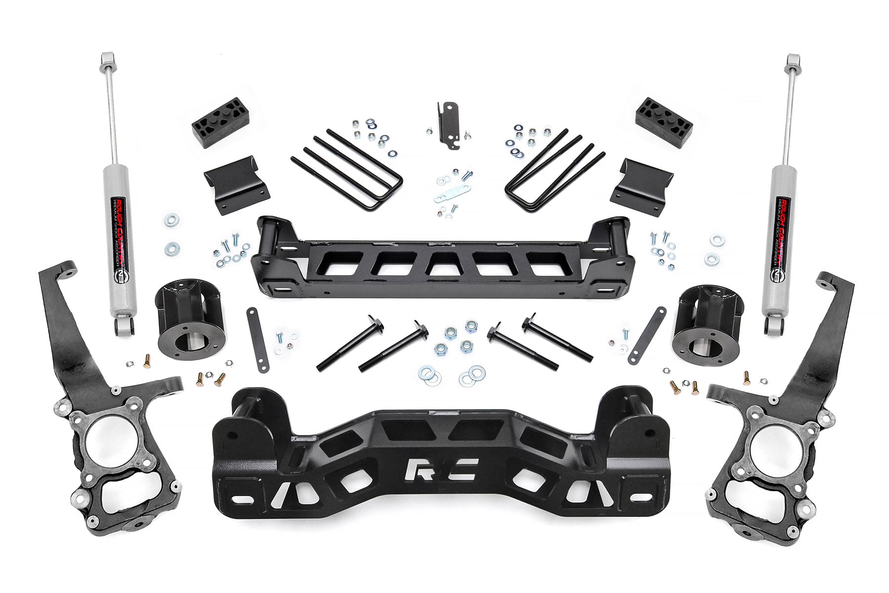 4 Inch Lift Kit | Ford F-150 2WD (2011-2014) by Rough Country