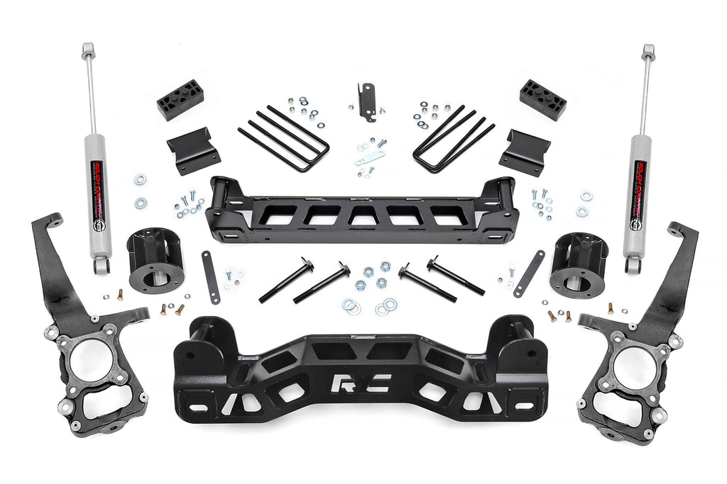 4 Inch Lift Kit | Ford F-150 2WD (2011-2014) by Rough Country