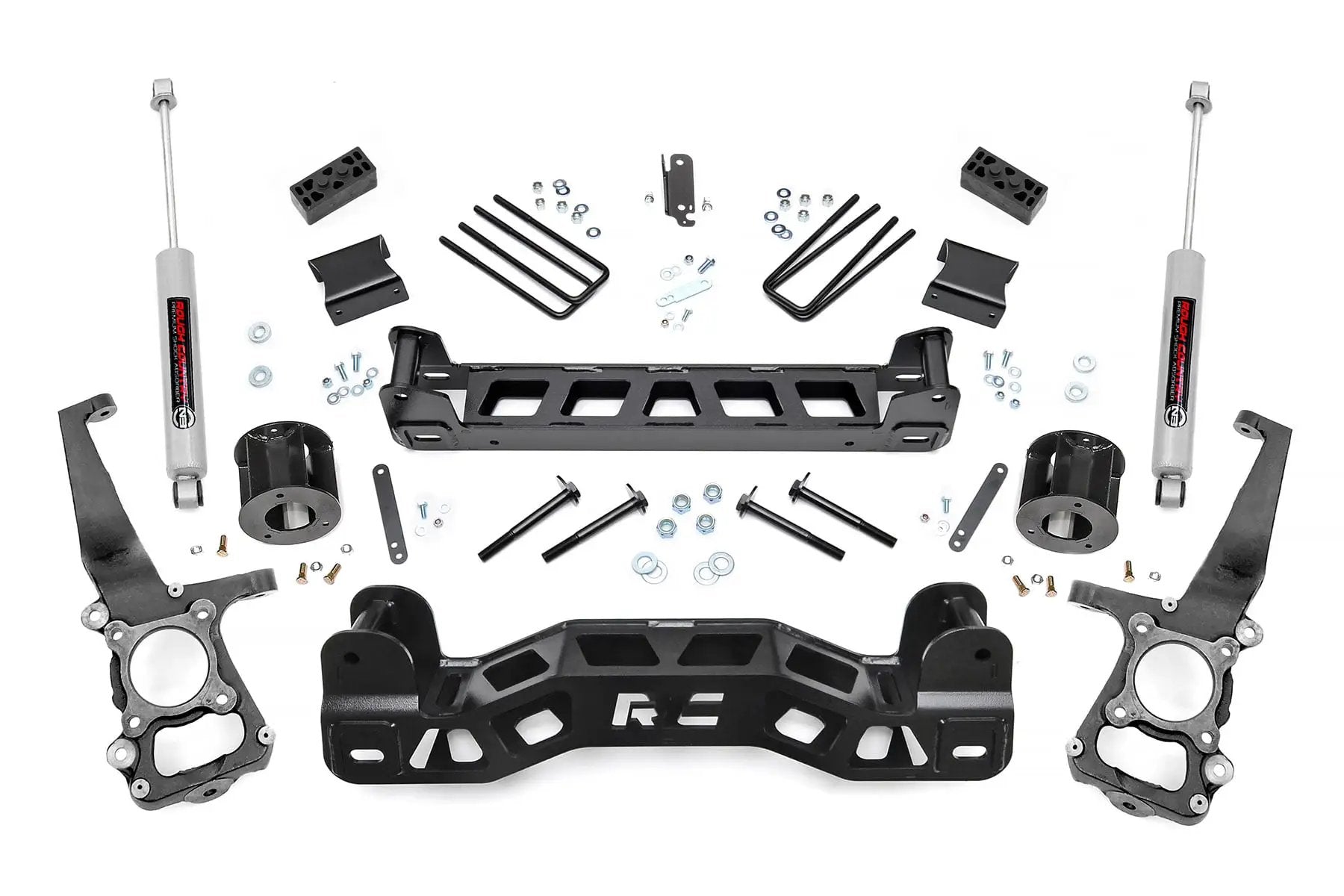 4 Inch Lift Kit | Ford F-150 2WD (2011-2014) by Rough Country