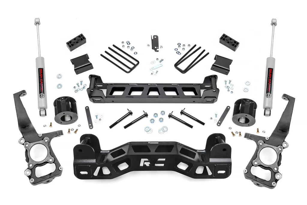 4 Inch Lift Kit | Ford F-150 2WD (2011-2014) by Rough Country