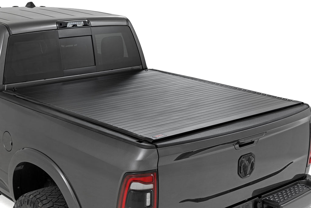 Hard Roll Up Bed Cover | 6'4" Bed | Ram 1500 (09-18)/2500 (09-26) by Rough Country