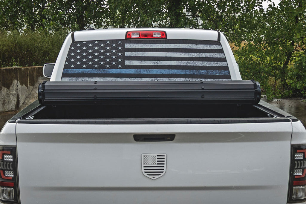 Hard Roll Up Bed Cover | 5'7" Bed | Ram 1500 (09-18)/2500 (09-26) by Rough Country