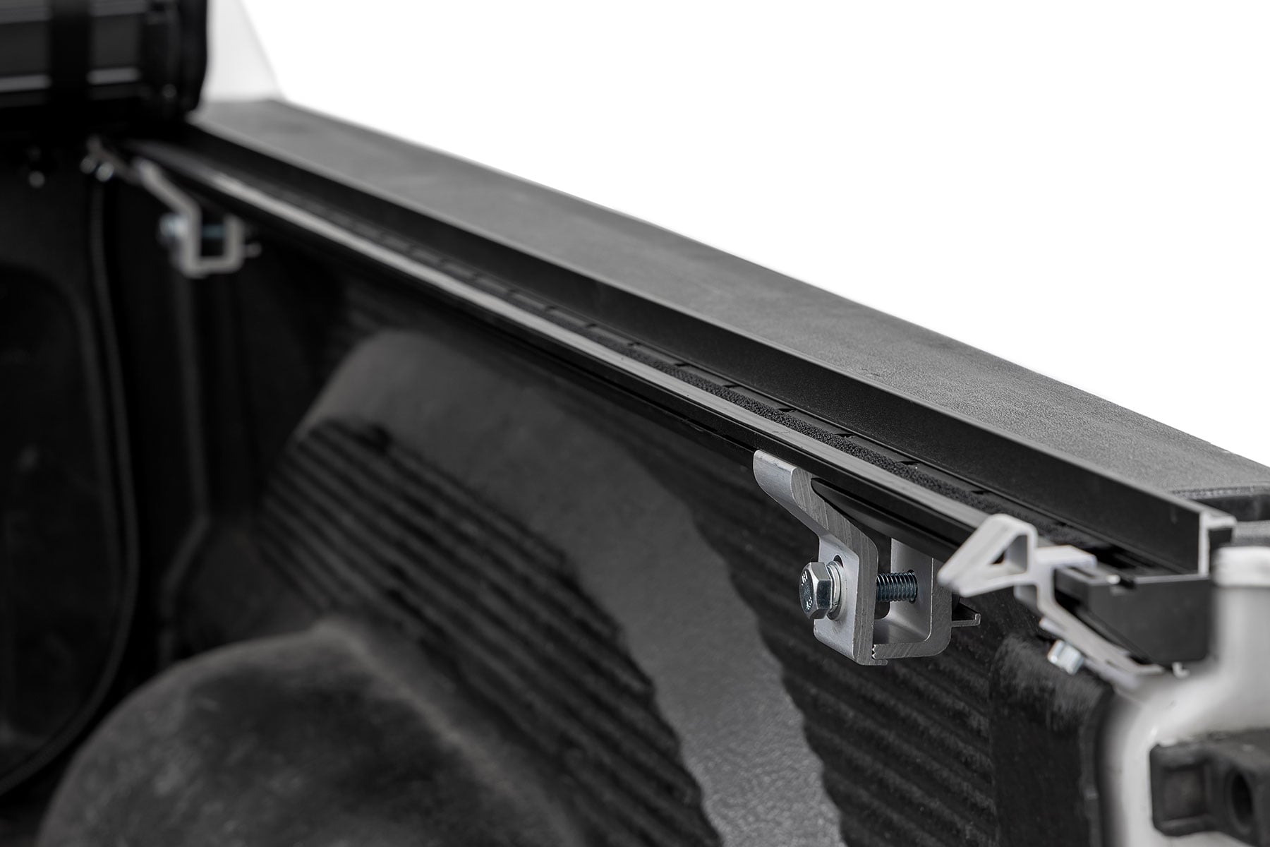 Hard Roll Up Bed Cover | 5'7" Bed | Ram 1500 (09-18)/2500 (09-26) by Rough Country