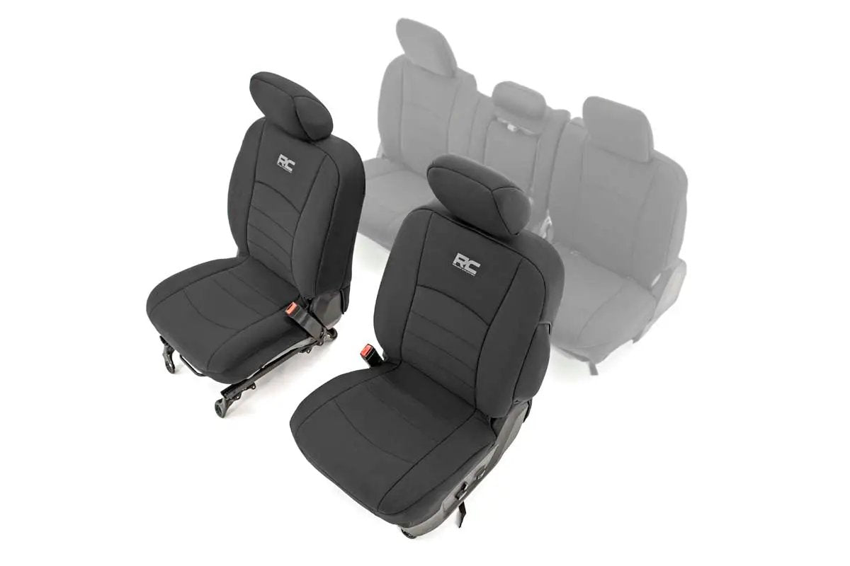Seat Covers | Front Bucket Seats | Ram 1500 (09-18)/2500 (11-18)/3500 (11-18) by Rough Country