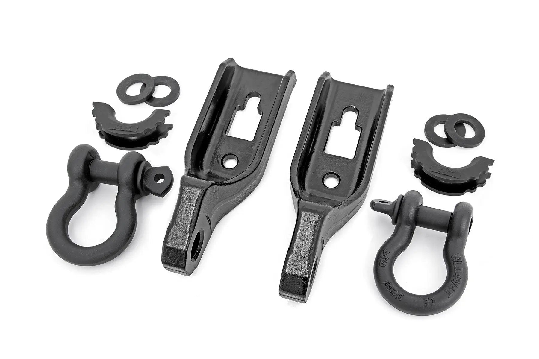 Tow Hook Brackets | D-Ring Combo | Ford F-150 2WD/4WD (2009-2026) by Rough Country