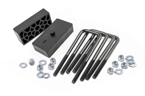 1.5 Inch Block And U-Bolt Kit | Chevy/GMC 2500HD (11-19) by Rough Country