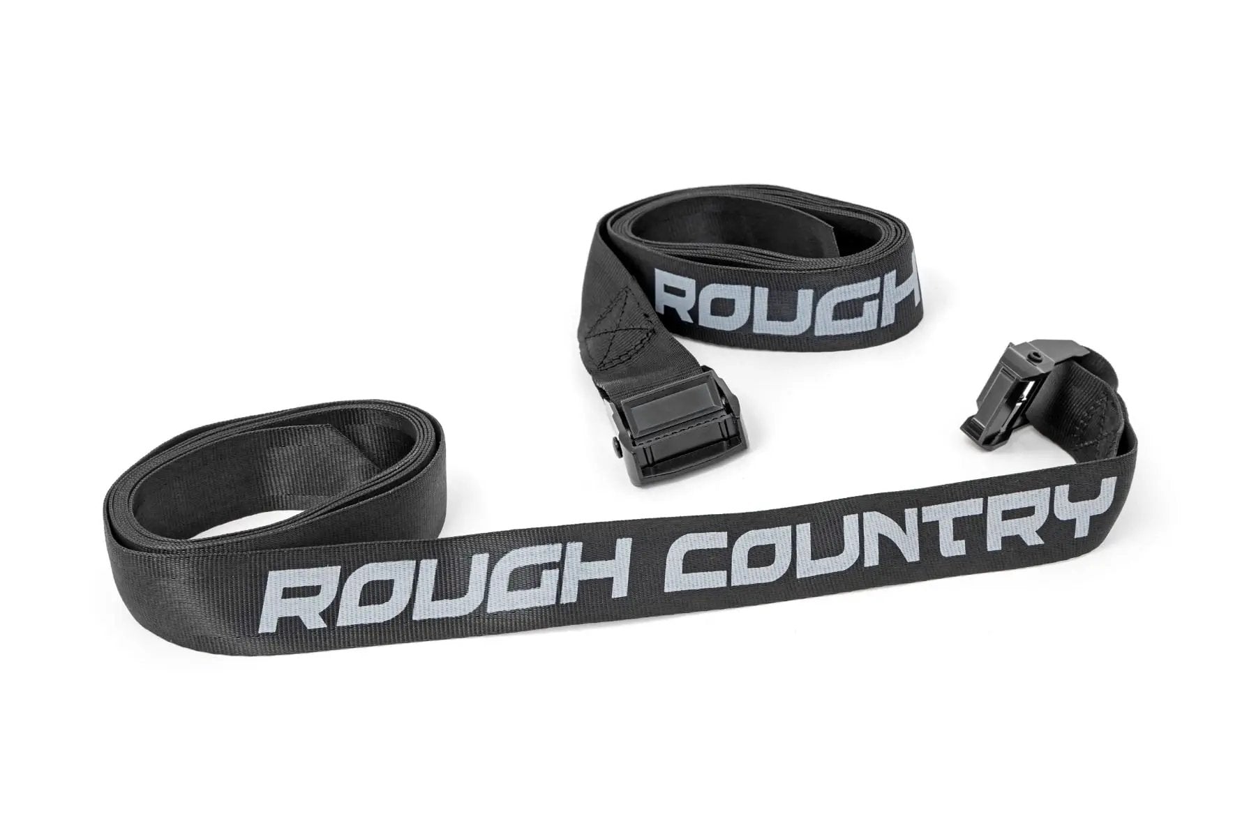Cargo Tie-Down Straps | Cam Buckle | 1.5" x 9' | Pair by Rough Country