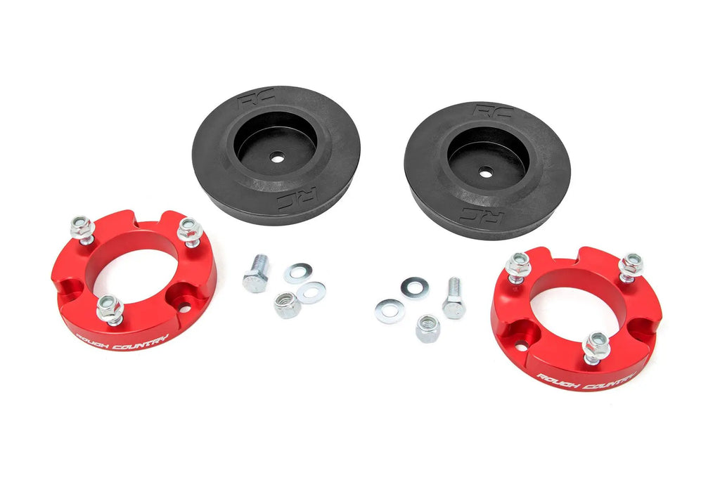 2 Inch Lift Kit | Red Spacers | Toyota FJ Cruiser 2WD/4WD (2007-2014) by Rough Country