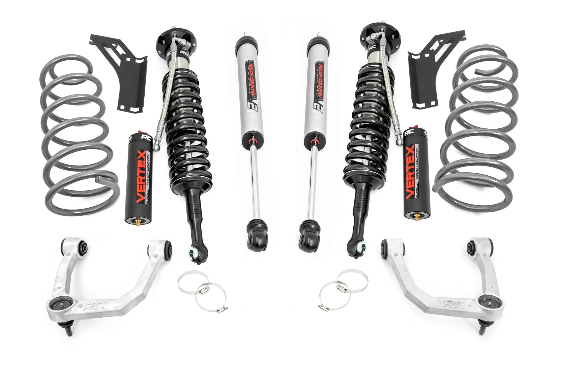 3 Inch Lift Kit | Upper Control Arms | RR Coils | Vertex/V2 Struts | Toyota 4Runner (10-24) by Rough Country
