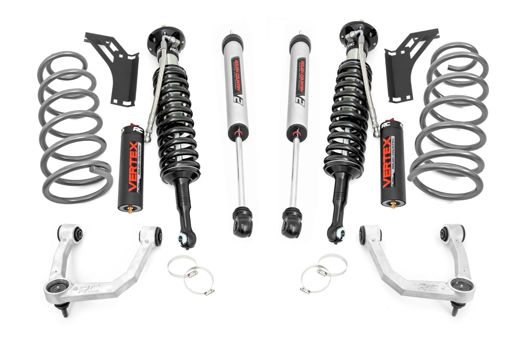 3 Inch Lift Kit | Upper Control Arms | RR Coils | Vertex/V2 Struts | Toyota 4Runner (10-24) by Rough Country